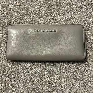 Grey Michael Kors wallet
